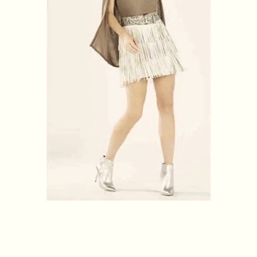 COPY - Coachella vibes fringe skirt